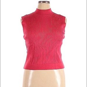 Worthington pink halter top, size small